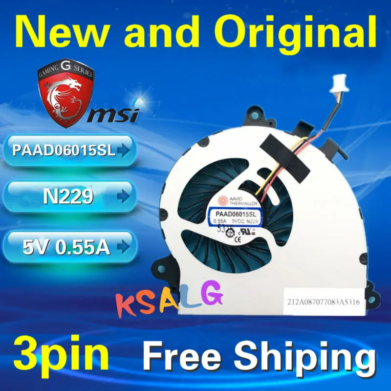 На 100% подлинный и новый ноутбук Тетрадь Процессор вентилятор охлаждения