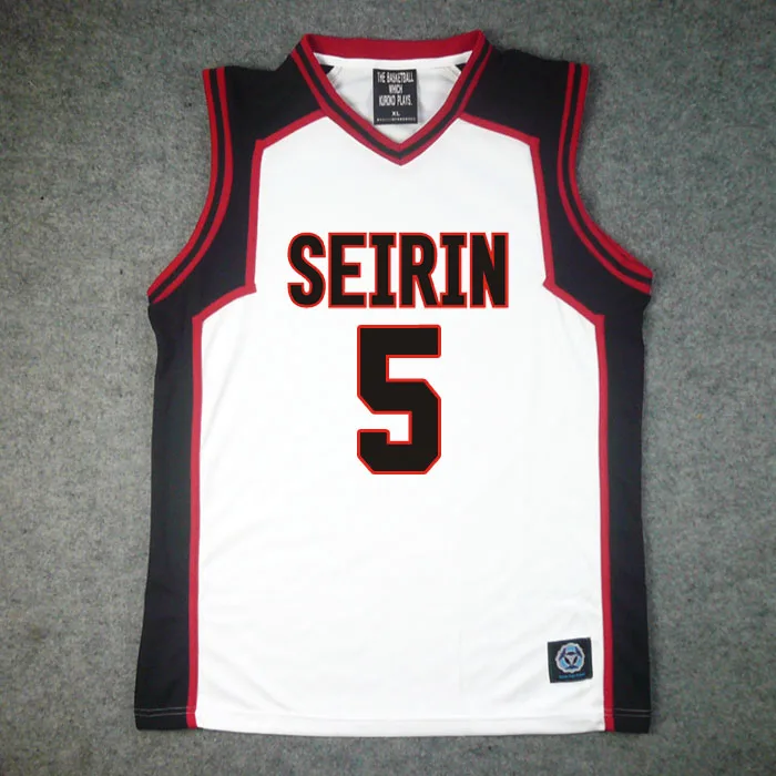 Мужская Трикотажная форма Kuroko No Basuke Basket SEIRIN спортивный костюм для мальчиков № 4 7