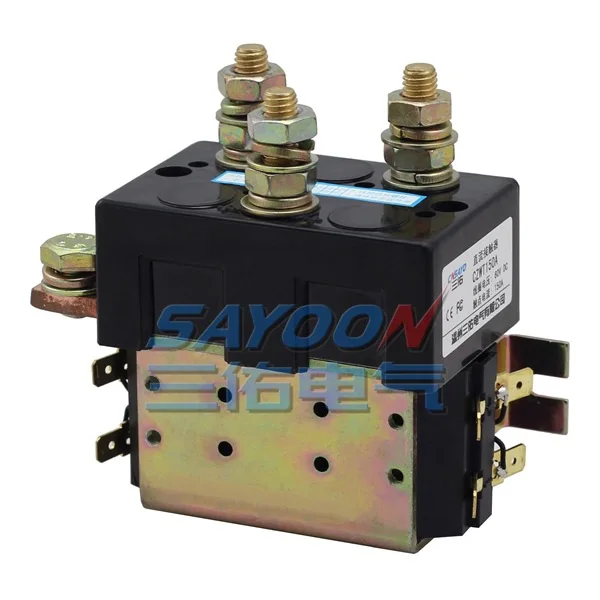 Контактор SAYOON DC 12 В CZWT150A контактор с фазой переключения маленький объем большая