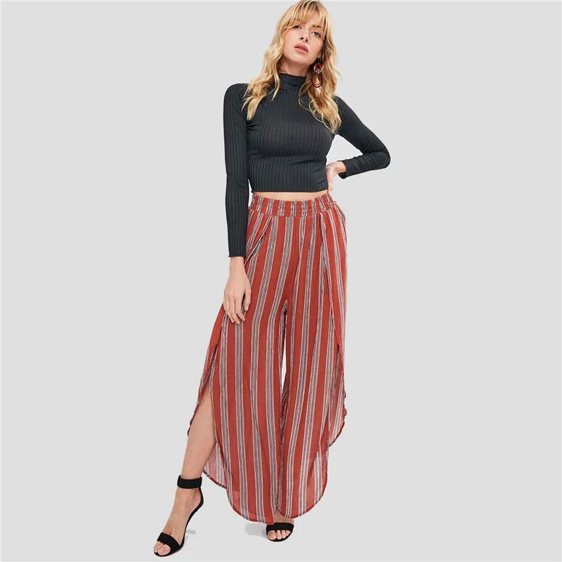 Осенняя НОВАЯ Трикотажная эластичная Повседневная Однотонная рубашка с