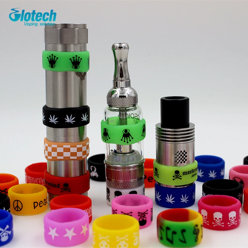 Glotech 20 шт./лот Силиконовое резиновое кольцо для электронных сигарет механических