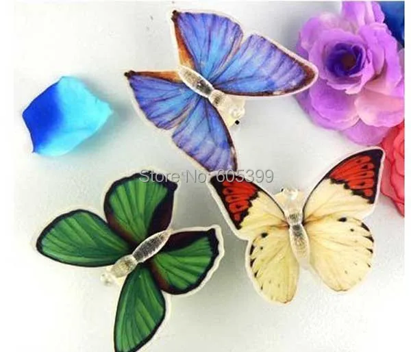 Фигурка миниатюрная Ночная лампа красочное волокно оптическая бабочка ночная