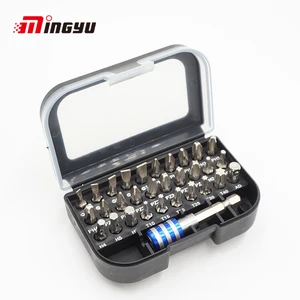 Набор бит для отвертки, 14 дюйма, 25 мм, 31 шт.