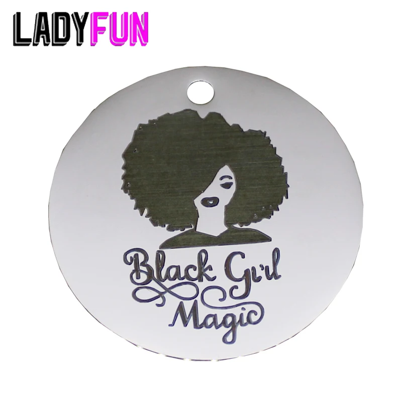 Подарок на день Святого Валентина настраиваемые черные девушки волшебное