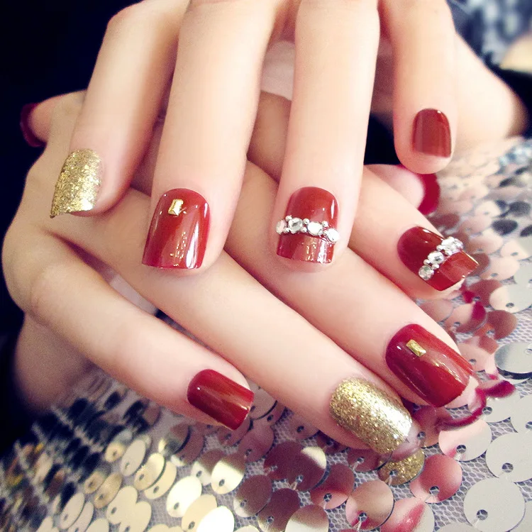 24 шт. кончики для наращивания ногтей (без клея)|full nail tips|nail tipsnail false |