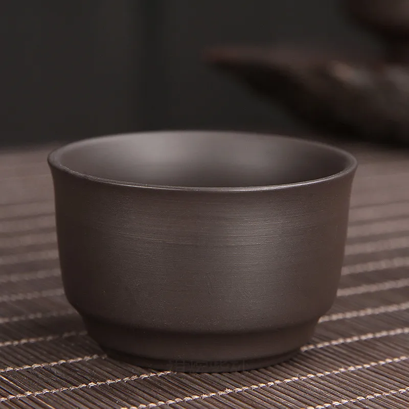 Хорошее качество 3 шт. Фиолетовый Глиняный чайный набор 200 мл чайник + 2 Исин Zisha