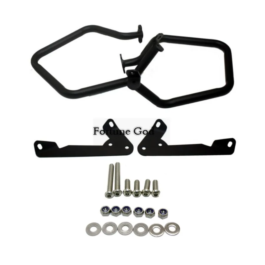 Мотогонки защита заднего двигателя шоссе от столкновения для BMW R1200RT 2014-2016 черный