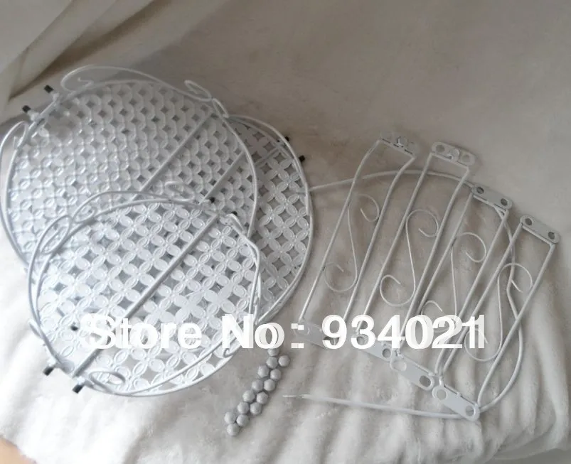 3-ярусная железная/из нержавеющей стали Подставка для торта свадебной вечеринки