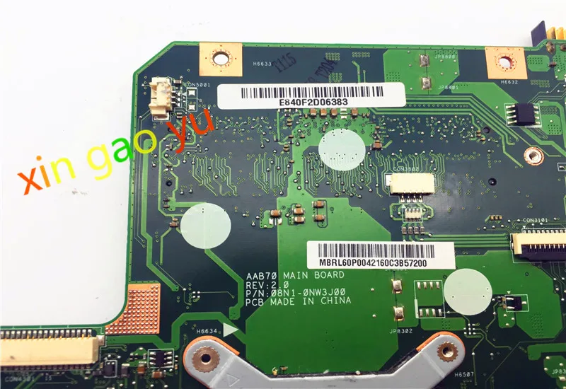 Материнская плата MBRLB0P003 AAB70 PN 08N1-0NW3J00 для ноутбука acer aspire 7250G материнская DDR3 100%