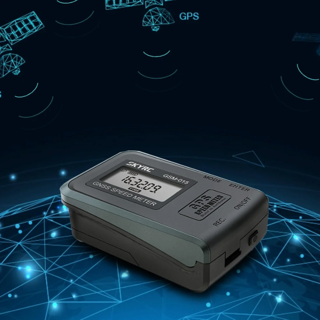 Новинка GPS-измеритель скорости SKYRC GNSS флуоресцентный GPS-датчик высокой точности