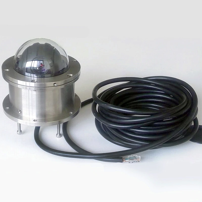 1080P 2MP водой IP PTZ Камера нержавеющая сталь 316L IP68 Рыбалка плавательный мониторинга