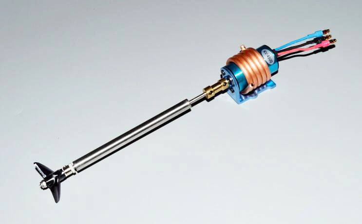 Бесщеточный двигатель 2440 4300KV с соединительным валом пропеллером кольцом для