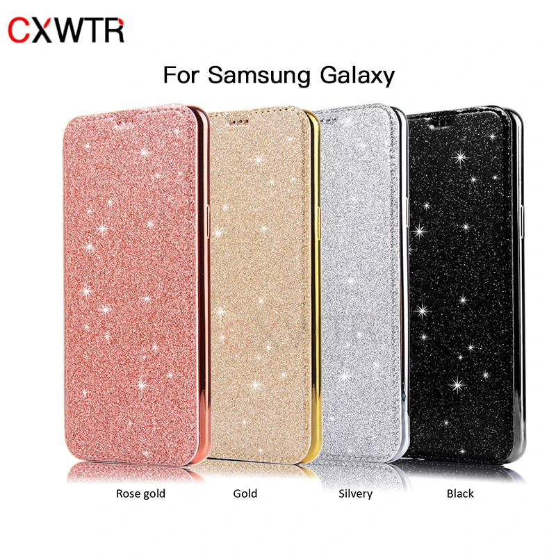 Роскошный тонкий кожаный чехол-книжка+ ТПУ флип-чехол для телефона samsung Galaxy S8 S9 Plus Note 8 9 чехол для samsung A3 A5 J3 J5