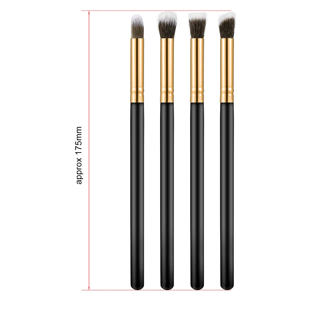 Профессиональный 4 шт./компл. набор кистей для глаз тени век тушь ресниц кисть