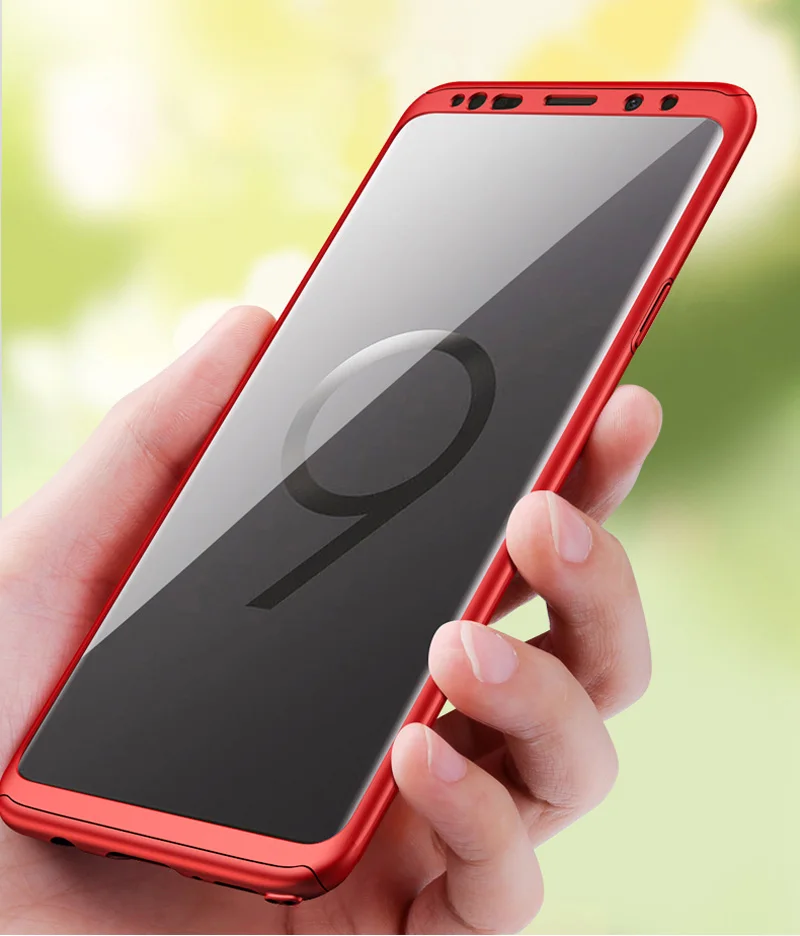 360 Полное покрытие для samsung Galaxy A10 A40 A50 A60 A70 A80 M10 M20 M30 чехол для задней панели телефона Funda с закаленным стеклом