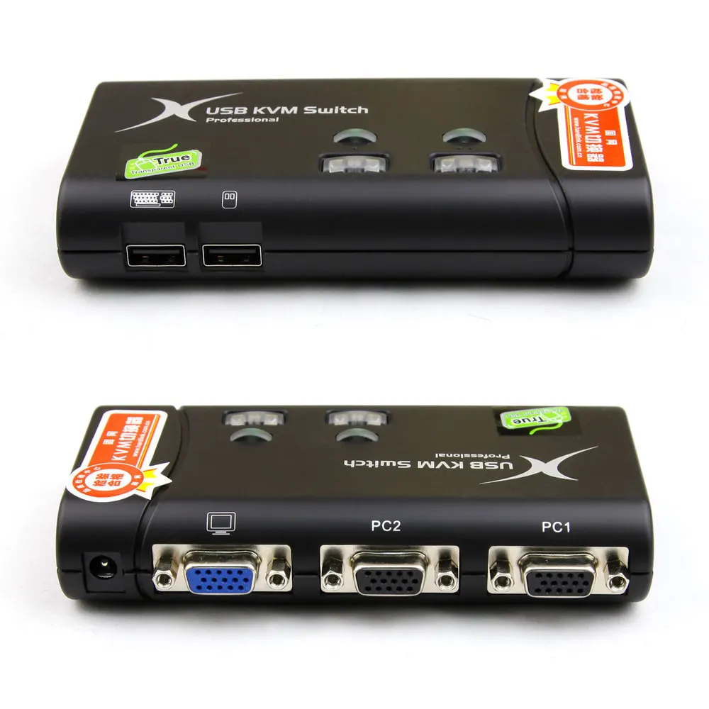 Genuine fixed KVM Switch usb 2host multi-computer automatically switches compatible wireless mouse key shipping | Компьютеры и офис