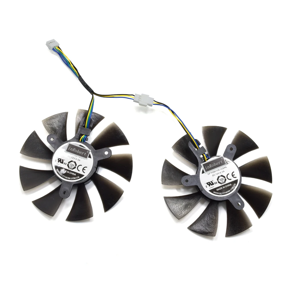 Вентилятор охлаждения для видеокарты ZOTAC GTX1060 6 ГБ GTX 1070 Mini 1060 GFY09010E12SPA GA91S2H 85 мм 4