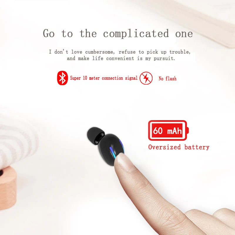 Bluetooth наушники 5 0 TWS беспроводные наушники-вкладыши спортивная Гарнитура 3D стерео