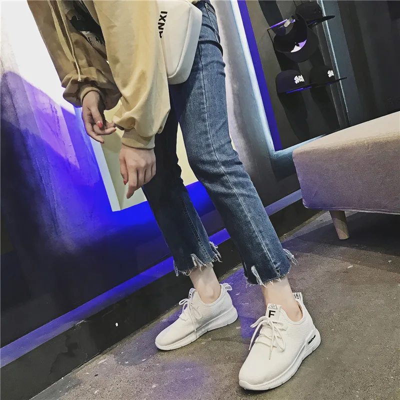 KETEMA Woman Winter Shoes Plush Sneakers Girl Warm Outdoor Lace Up Lightweight 2018 tenis feminino zapatillas mujer | Обувь