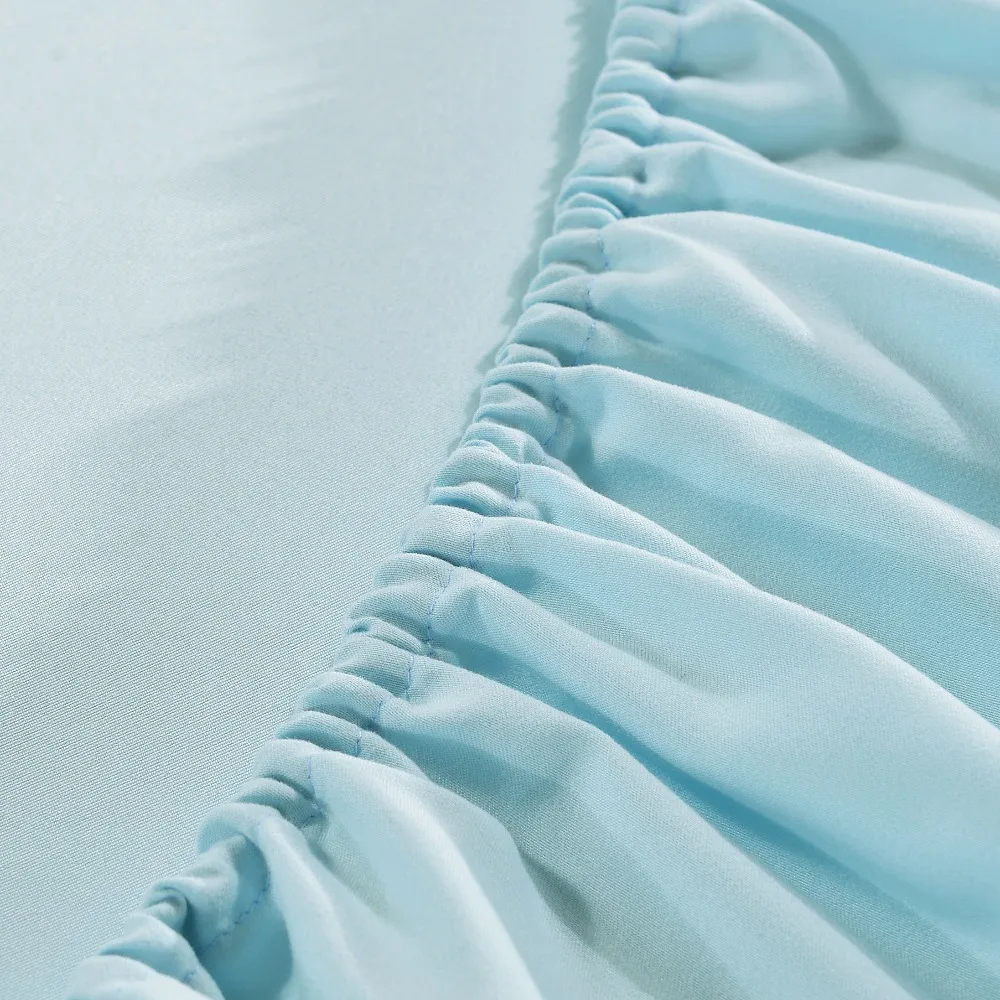 Однотонное постельное белье наматрасник водонепроницаемое защитное покрытие