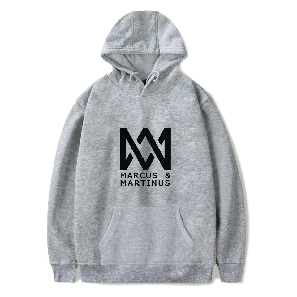Толстовка с капюшоном Marcus & Martinus повседневная одежда в стиле хип хоп и колледжа
