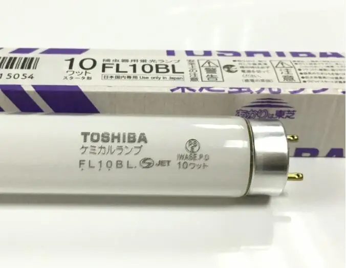 TOSHIBA FL10BL T8 10 Вт UVA лампа УФ отверждаемая лампа|lamp lamp|bulb lamplamp bulb |