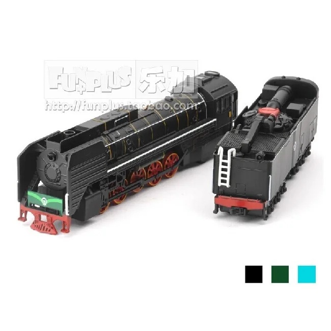 Высококлассная модель игрушек: Европейский ретро паровой Поезд Локомотив 1:87