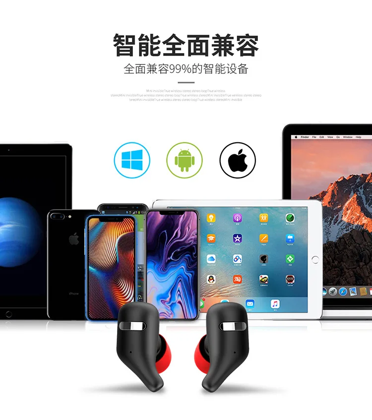 Оригинальные A2-TWS, беспроводные наушники 5,0, Bluetooth наушники, спортивные, Hi-Fi гарнитура, свободные руки, водонепроницаемые наушники для телефона samsung