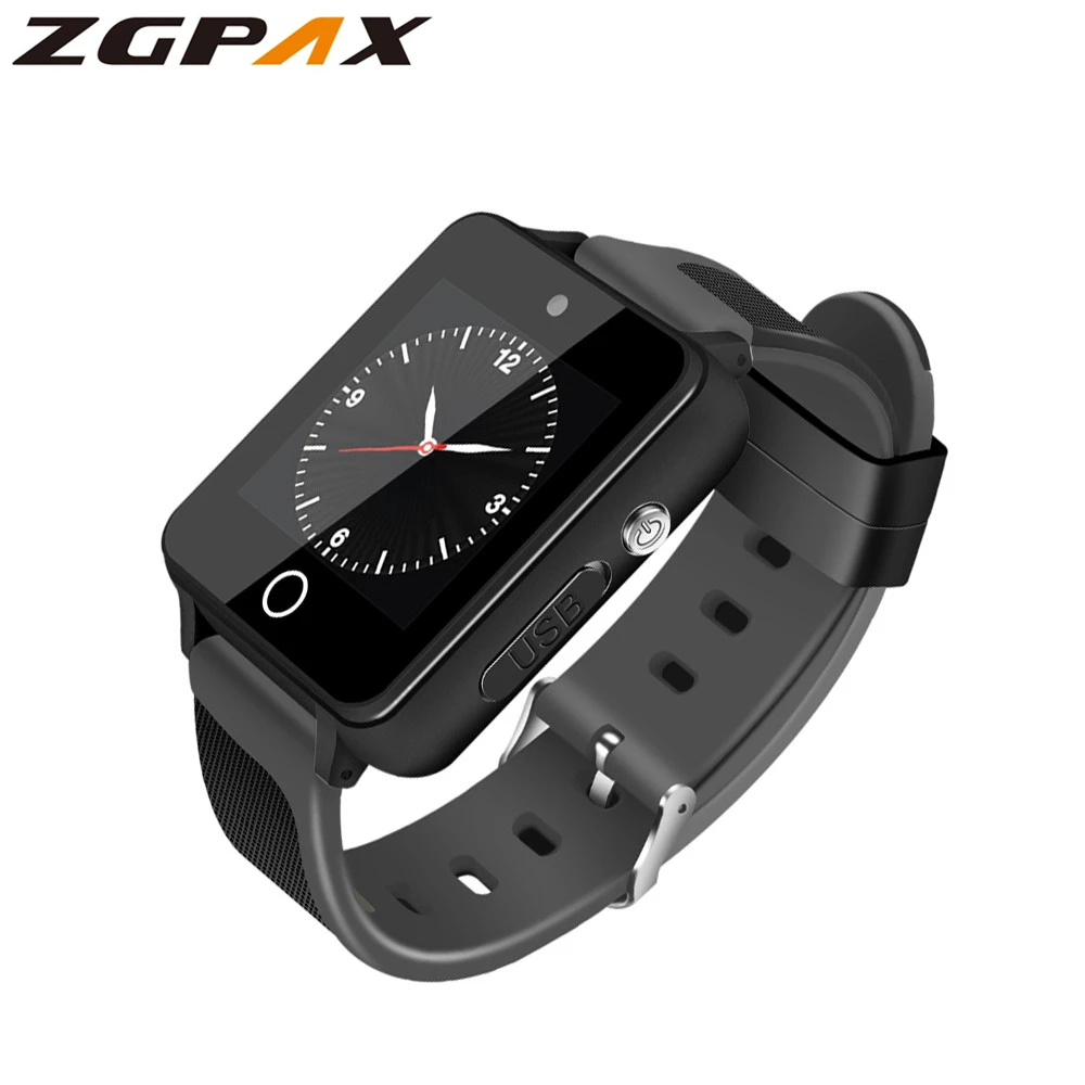 ZGPAX S9 Смарт часы Android 5 1 Mtk6580 Гб + 16 Поддержка sim карты TF Bluetooth 4 0 3G GPS Wifi смарт с 2