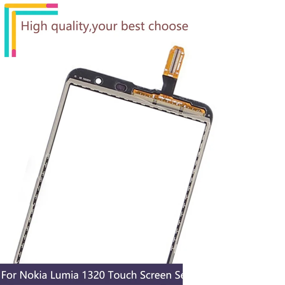 6 0 &quotдля Lumia 1320 сенсорный экран для Nokia N1320 мобильный телефона Панель передняя