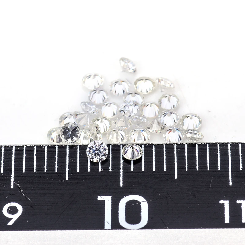 

GH Color Near White 20 pieces Test Positive 1.8mm Round Brilliant Cut Moissanites Loose Stone for Jewelry Making