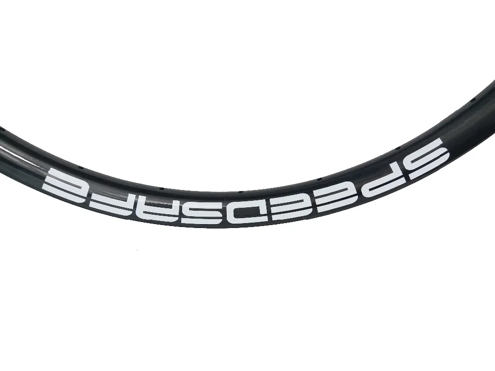 SPEEDSAFE 29er MTB XC 28 мм X 28 мм Асимметричный карбоновый бескамерный обод TL готовый UD 3K 12K матовый глянцевый 24H 28H 32H диск колеса