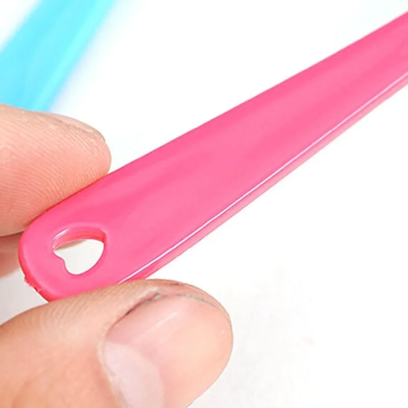 12 шт безопасная PP пластиковые милые детские тренировочные едой ложка детское