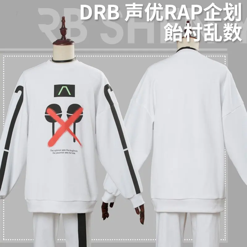 

[Предварительная продажа] белая толстовка с капюшоном из аниме Division Rap Battle The Dirty Dawg DRB Ramuda, костюм для косплея с шапочкой для мужчин