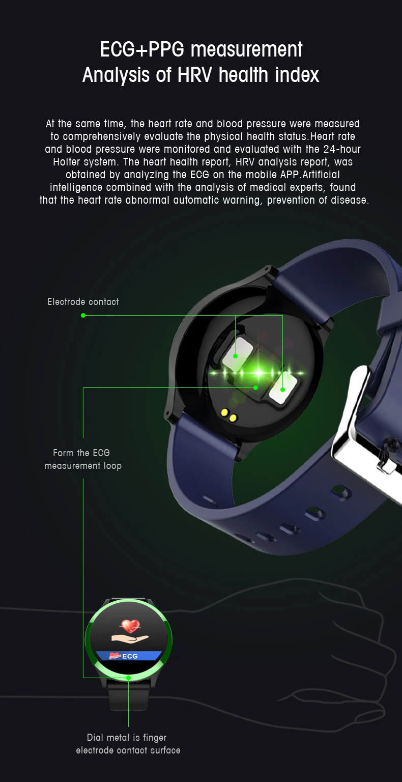 B65 Смарт часы ЭКГ+ PPG Band кровяное давление монитор сердечного ритма браслет мульти-спортивный режим напоминание Фитнес браслет водонепроницаемый