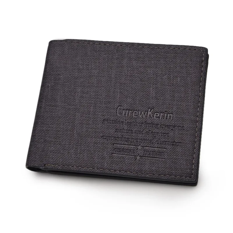 2018 модный мужской кошелек повседневный держатель для карт тонкий из