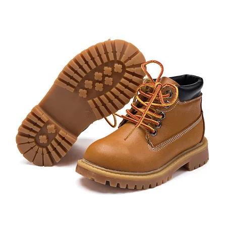 Ботинки детская обувь зимние детские ботинки для матери и ребенка Кожаные Martin