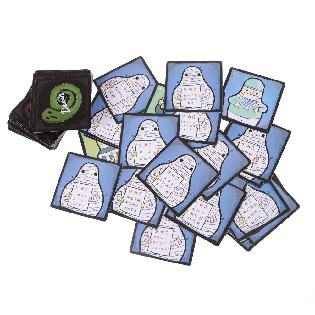 Pizies 1 набор Новое поступление мини игра убить карточная вечерние настольная