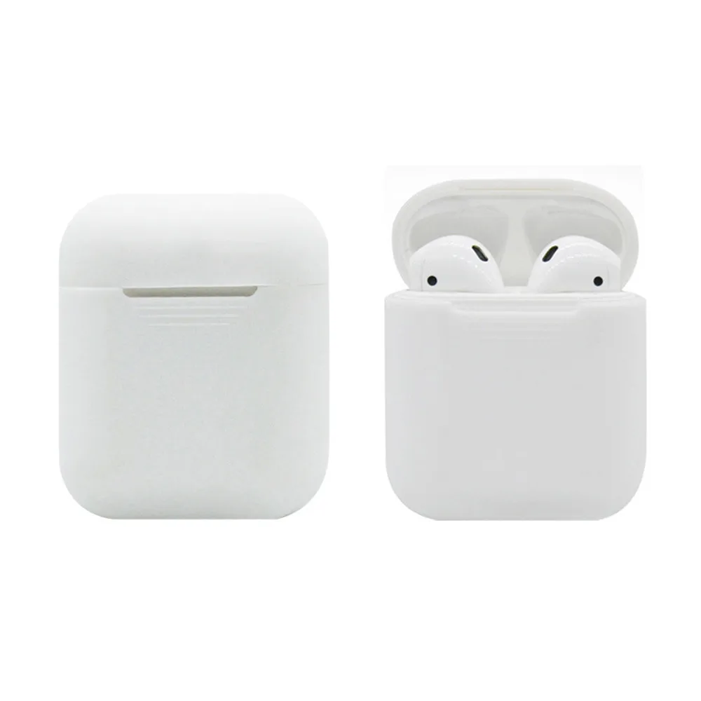 D Силиконовый чехол для AirPods, защитный чехол для Apple Airpod, чехол для зарядки, спортивные наушники, Прямая поставка - Цвет: D