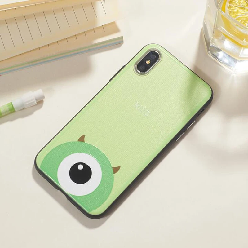 Милый мультяшный чехол IMIDO для телефона iPhone 7 8 Plus модные жесткие чехлы Обложка
