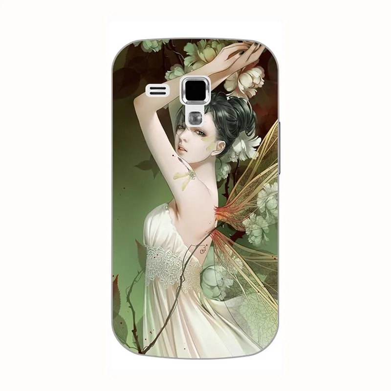 Чехол для samsung Galaxy S Duos GT S7562 GT-S7562 7562 Trend Plus S7580 S7582 GT-S7580 GT-S7582 чехол с принтом кота Совы чехол для телефона - Цвет: A186