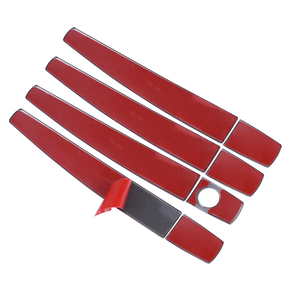 Beler нержавеющая сталь Дверная ручка Крышка отделка 8 шт. подходит для Vauxhall Opel Astra H J