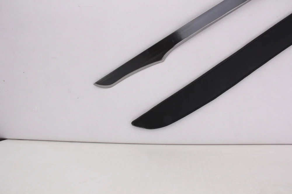 Черный камень шутер косплей меч японская игра Аниме Katana лезвие из углеродистой