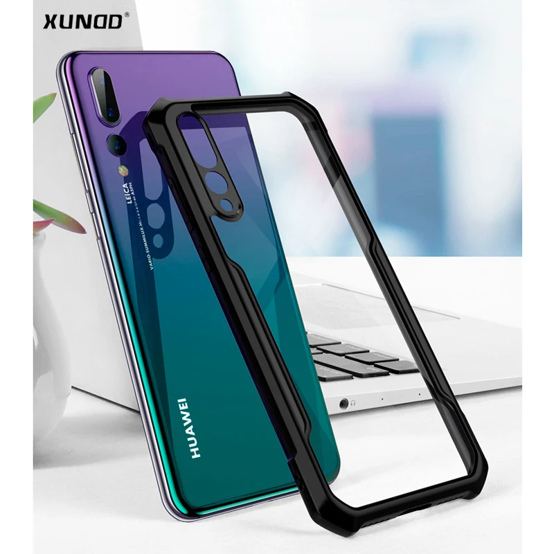 Роскошный прозрачный чехол Xundd для huawei P20 P20 Pro, противоударный защитный чехол из ТПУ для huawei P30 Pro P30, чехол