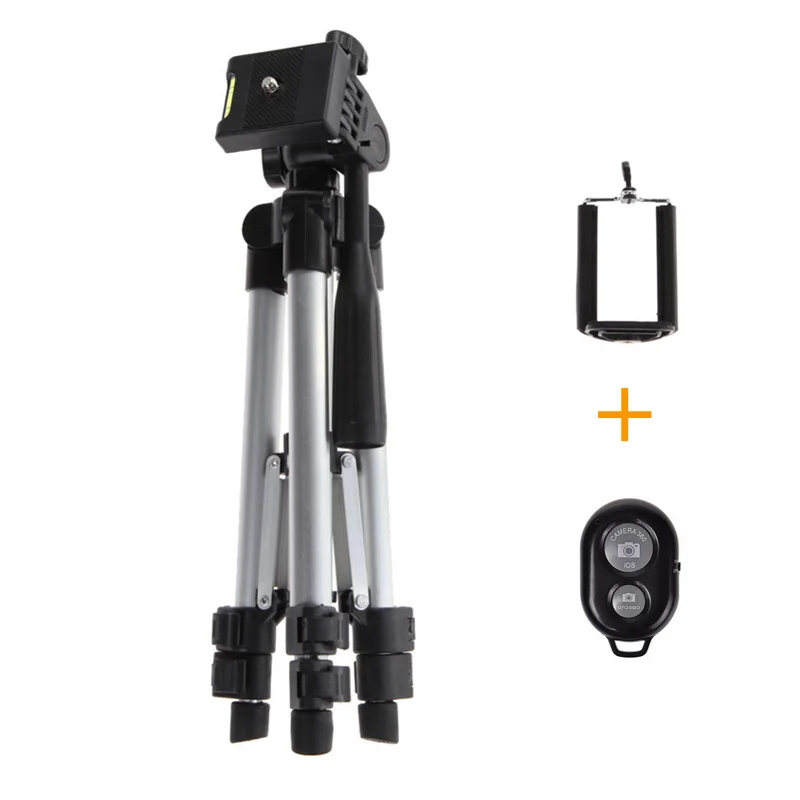 Универсальный Портативный штатив 4 секции штатива телефона держатель для