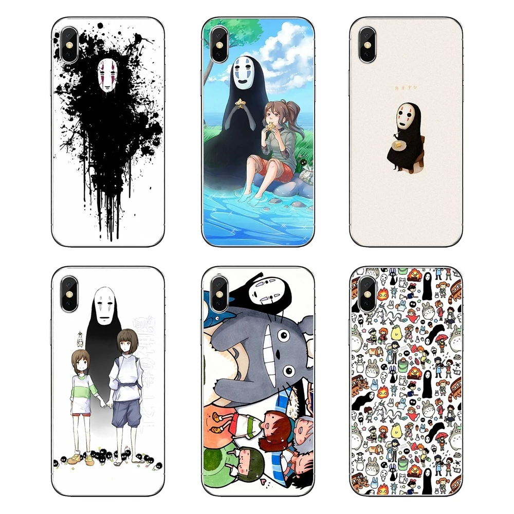 Kawaii Ghibli каракули шаблон персонажа для Huawei Honor 8 8C 8X9 10 7A 7C mate 20 Lite Pro P Smart Plus