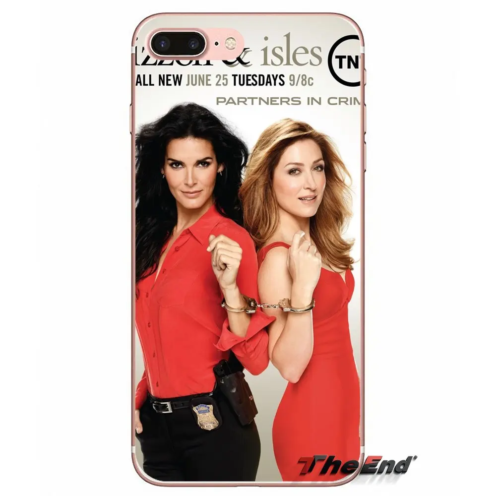 Rizzoli &amp Isles сезон ТПУ силиконовый чехол для iPhone X 4 4S 5 5S 5C SE 6 S 7 8 плюс samsung Galaxy J1 J3 J5 J7 A3