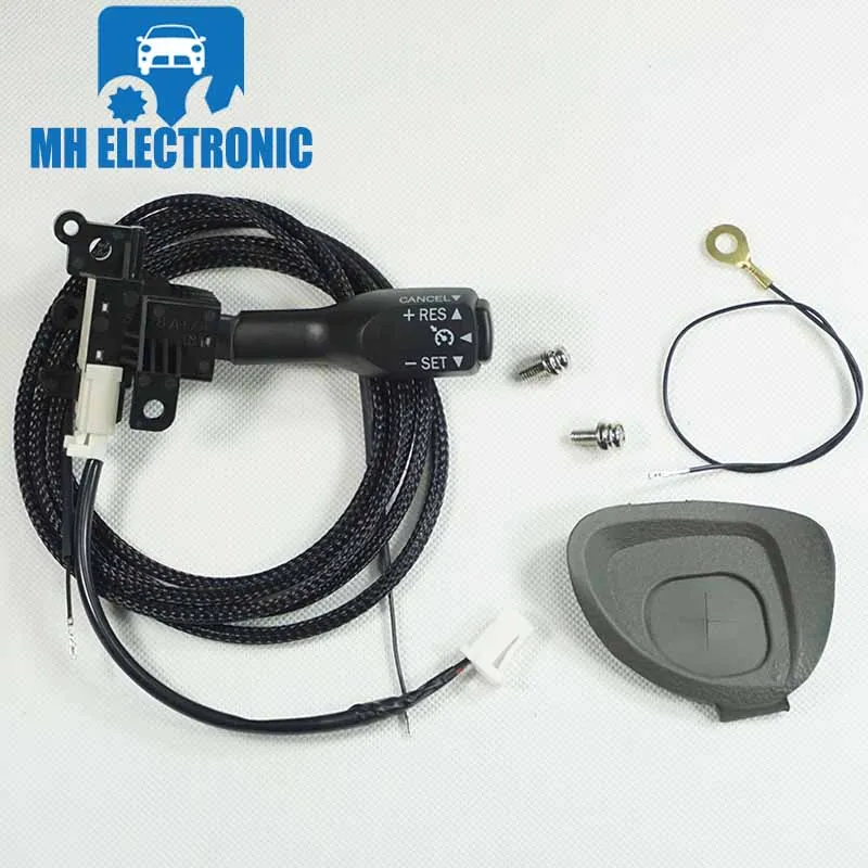 MH ELECTRONIC 8463234017 Cruise Control Switch With Wires Screws Handle Cover RHD for Toyota Camry 45186-06210-E0 45186-06210-EO |