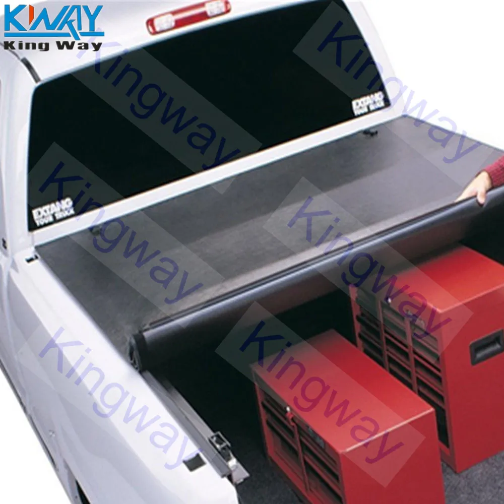 FREE SHIPPING-King Way- Soft Roll Up Tonneau Cover 5.8Ft Bed For 2007-2013 Chevy Silverado GMC Sierra | Автомобили и мотоциклы