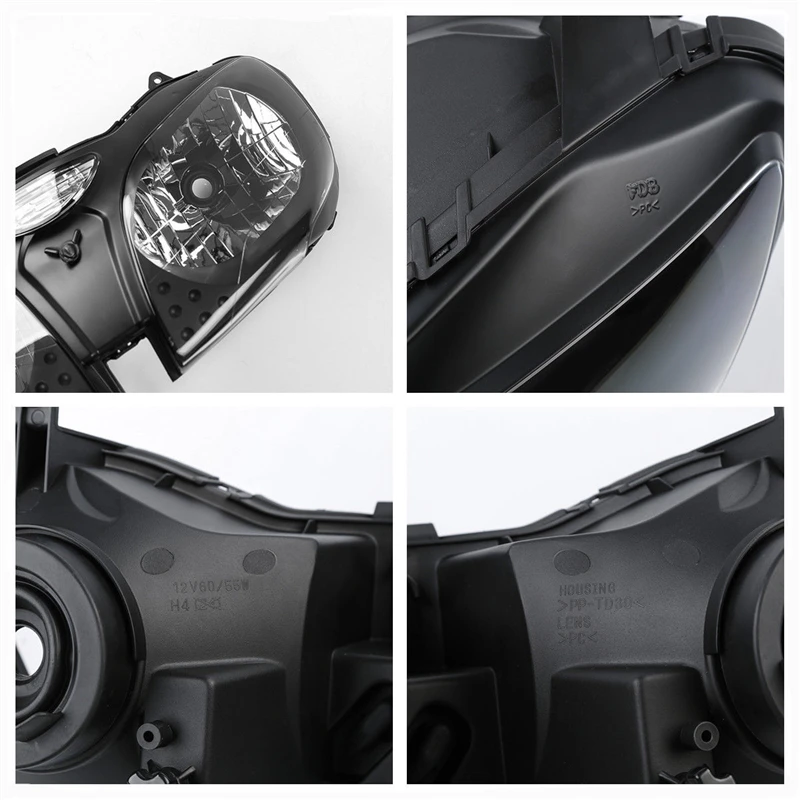 Фара мотоциклетная в сборе для Kawasaki Ninja ZX6R ZX 6R 2000 2002 ZZR600 2005 2008 ZX9R 2003| |